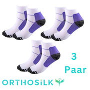 ORTHOSILK 3 Paar elastische Kompressions Socken